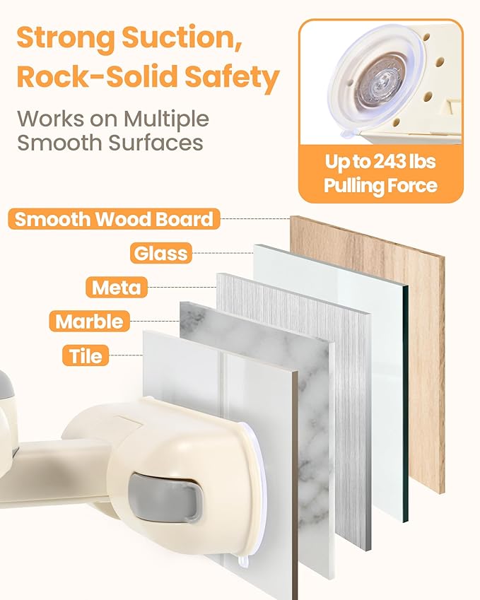 Baby Shower Stand for Infant to Toddler 6–36 Months, Wall-Mounted Baby Bath Stand Support with Adjustable Height & Powerful Suction, Space-Saving Easy Clean Design, Baby Shower Gifts,Gray