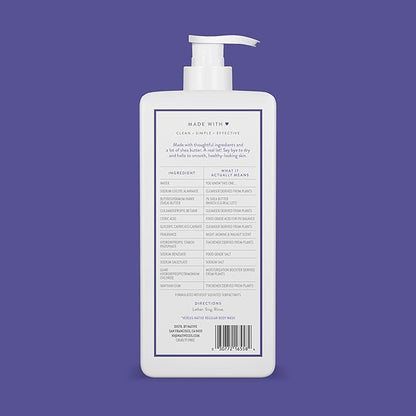 Native Moisturizing Body Wash Contains Naturally Derived Ingredients | For Women & Men, Sulfate, Paraben, & Dye Free Leaving Skin Soft and Hydrated | Night Jasmine & Walnut 18 oz