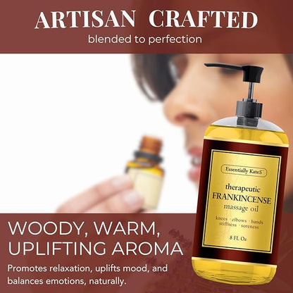 Essentially KateS Frankincense Massage Oil 8 Fl Oz