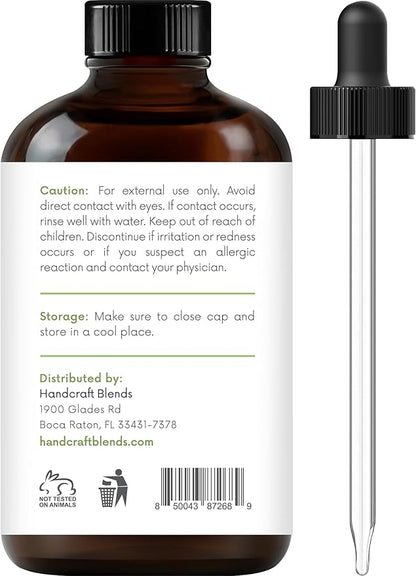 Handcraft Blends Palmarosa Essential Oil – Huge 4 Fl Oz – 100% Pure and Natural – Premium Grade Essential Oil for Diffuser and Aromatherapy, Skin, Massage, Candle and Soap Making Fragrance