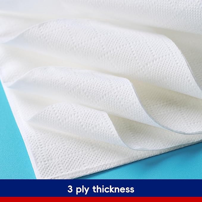 400 Pack Paper Napkins, Disposable Guest Towels Party Dinner Napkins Soft, Absorbent 3-Ply Hand Towels for Bathroom, Wedding and Events