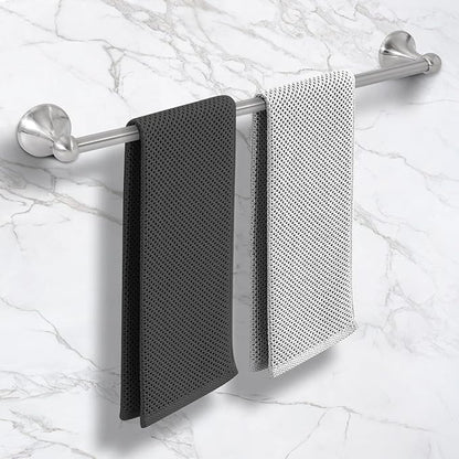 Brushed Nickel 5 Piece Bathroom Hardware Set Towel Rack Set Adjustable Expandable Bathroom Accessory kit Towel Bar for Bath Wall Mounted
