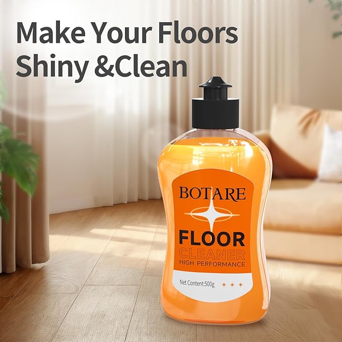 Household Hardwood Floor Cleaner, Acid Free Formula, Floor Solution for Mopping Wood Tile Laminate, Marble, Natural Stones, Porcelain Shower Bathroom, Liquid, 17.6 Fl Oz Each(1 Bottle)