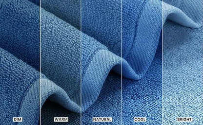 Utopia Towels 4 Pack Premium Bath Towels Set, 27 by 54 Inches, 100% Ring Spun Cotton 600GSM, Lightweight and Highly Absorbent Quick Drying Towels, Perfect for Daily Use, Electric Blue