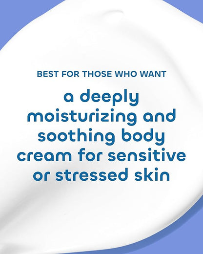 Seaweed Bath Co. Calm Body Cream - Vetiver Geranium | Soothing Hand and Body Lotion With Oat Milk, Shea Butter, and Chamomile | Natural, Vegan Moisturizer For Dry Skin | 6 oz