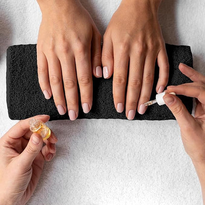 50 PK Saloon Towel Black