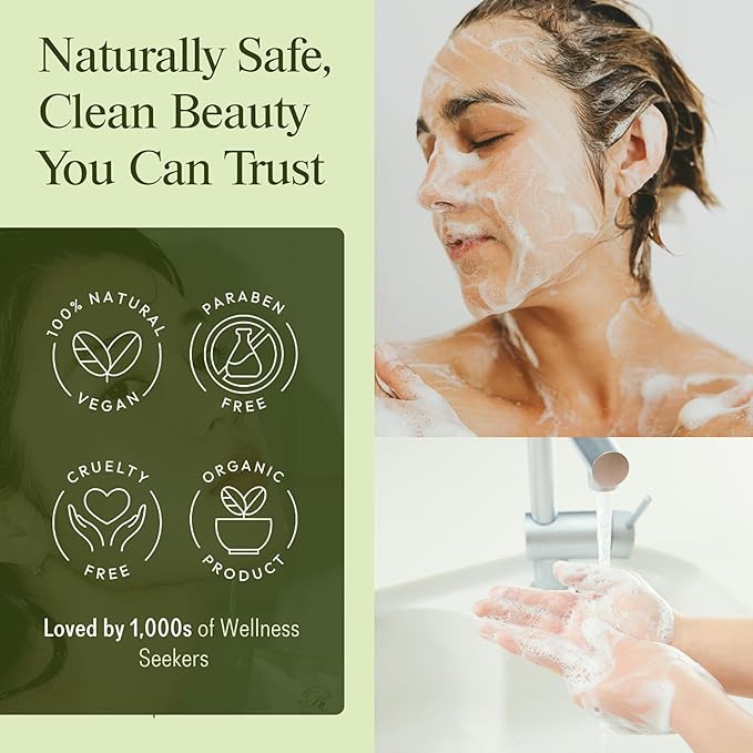 Romancy Tea Tree Antifungal Soap Bar for Face & Body, Antifungal & Antibacterial Cleansing Bars, Helps Control Body Odor, For Acne-Prone & Itchy Skin, Gift Ready, 2-Pack Christmas Gift
