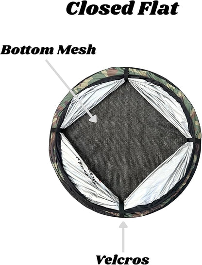 Portable Changing Room, Pop Up Pod - Privacy Tent, Dressing Room Tube or Portable Toilet Stall with Carry Bag for Camping, Beach, or Outdoor by The Portable Changing Room