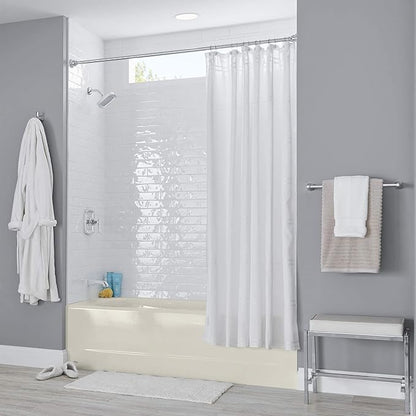 American Standard 2390202.222 Princeton 60 in. x 30 in. Americast Apron-Front Bathtub with Left Hand Drain, Linen