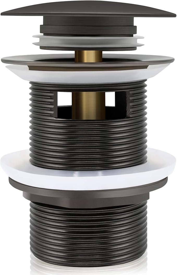 FerdY Pop-up Drain for Freestanding Bathtub, Space Gray, cUPC Certification, Freestanding Bathtub Drain Stopper