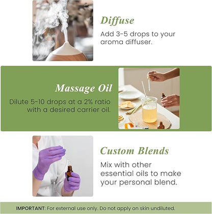 Handcraft Blends Palmarosa Essential Oil – 1 Fl Oz – 100% Pure and Natural – Premium Grade Essential Oil for Diffuser and Aromatherapy, Skin, Massage, Candle and Soap Making Fragrance