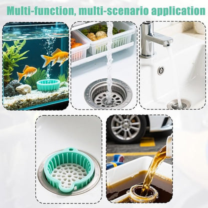 6pcs Auto Sunroof Drain Cleaning Tool, Include 5m/196.9in Long Tube Cleaner, Sponge, Syringe, Hose & Cleaning Brushes, Soft Pipe Cleaners for Car Wiper Sunroof Trunk Drains Hole