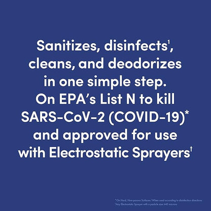 Bioesque Botanical Disinfectant Solution, Heavy Duty Broad-Spectrum Disinfectant, Kills 99.9% of Bacteria, Viruses*, Fungi, & Molds, 32 Fluid Ounce (Pack of 1)