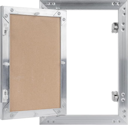 8" x 12" Drywall Access Panel – Waterproof Aluminum Frame Gypsum Hatch – Wall & Ceiling Inspection Door – Easy Install Removable Cover for Plumbing, Electrical, Utility & Ventilation Access