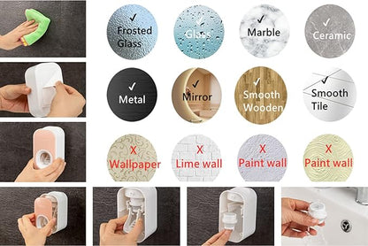 Automatic Toothpaste Dispenser Wall Mounted for Bathroom,Toothpaste Squeezer for Kids & Family Shower by Mr. Thumbs(1pc,Blue)