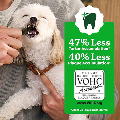Greenies Veterinarian-Recommended Natural Dental Dog Treats Teenie Size, Original Flavor, 3 oz. Pack, 11 Count