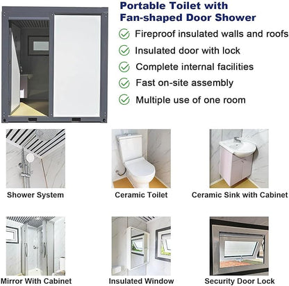 Outdoor Portable Restroom, Mobile Toilet