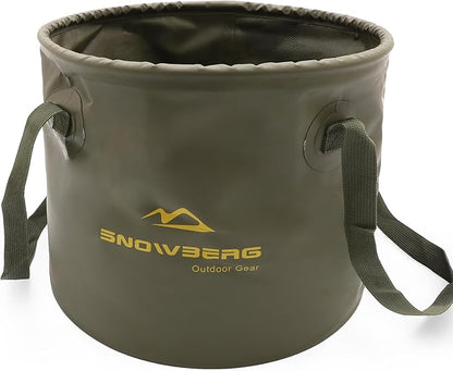 Multifunctional Collapsible Bucket,Portable Bin,Car Wash Bucket,Lightweight Foldable Bucket with Handles for Camping,Dish Washing,Laundry,Soaking Feet,Fishing,Hiking