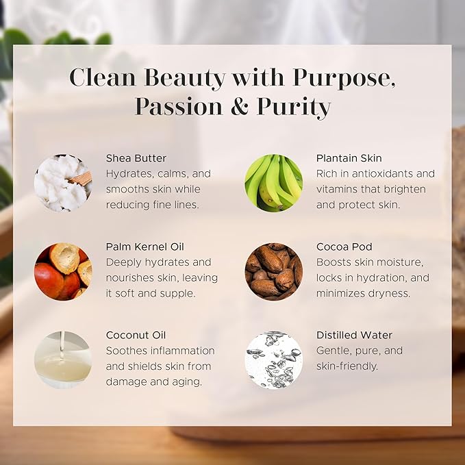 era of nature Best Raw ORGANIC AFRICAN BLACK SOAP, for Dry Skin and Skin Conditions. Pure & Natural Ingredients, Imported From Ghana - 2lb (32oz)