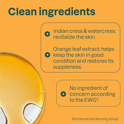 ATTITUDE Body Wash, EWG Verified Shower Gel, Dermatologically Tested, Plant and Mineral-Based, Vegan Personal Care Products, Orange Blossom & Eucalyptus, 16 Fl Oz