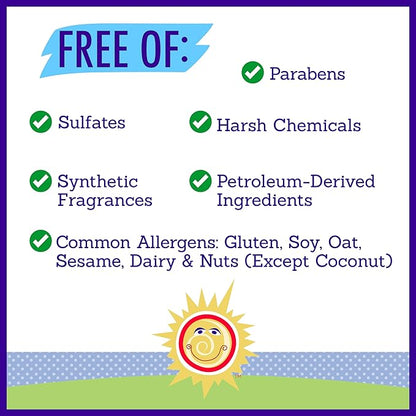 California Baby Super Sensitive Baby Shampoo and Conditioner Set | 100% Plant-Based Baby Bath Set | 19oz Unscented Body Wash + 8.5oz Conditioner |