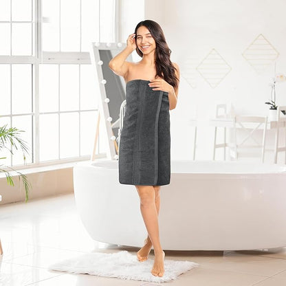 Utopia Towels 4 Pack Premium Bath Towels Set, 27 by 54 Inches, 100% Ring Spun Cotton 600GSM, Lightweight and Highly Absorbent Quick Drying Towels, Perfect for Daily Use, Grey