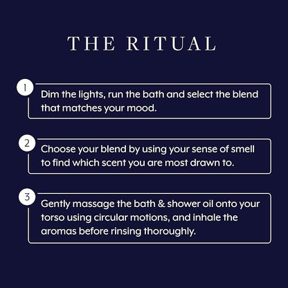 Aromatherapy Associates Essential Oil Blends – Luxury Body and Shower Oils for Dry Skin and Daily Aromatherapy, 10-Pack (0.30 fl oz Each) in Decorative Gift Box