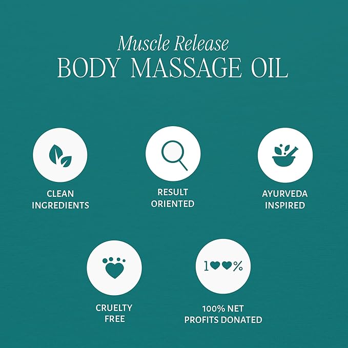 Shankara Body Massage Oil for Muscle Relief – Sore Muscle & Joint Care with Lavender & Arnica – Aromatic Oil Massager for Body Relax & Hydration – Body Oil for Women (100 ml)