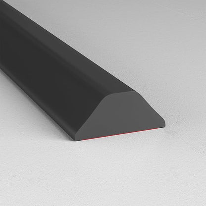 Collapsible Shower Threshold Water Dam, Shower Door Water Dam Barrier, Dry and Wet Separation Door Dam Water Stopper Kitchen Shower Threshold Silicon Water Blocker(39Inch)