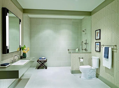 DELTA FAUCET 41824-SS Contemporary Grab Bar with Concealed Mounting, 24-Inch, Stainless