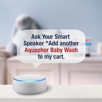 Aquaphor Baby Wash and Shampoo, Unscented Baby Shampoo and Wash, Holiday Gifts, 25.4 Fl Oz Pump Bottle