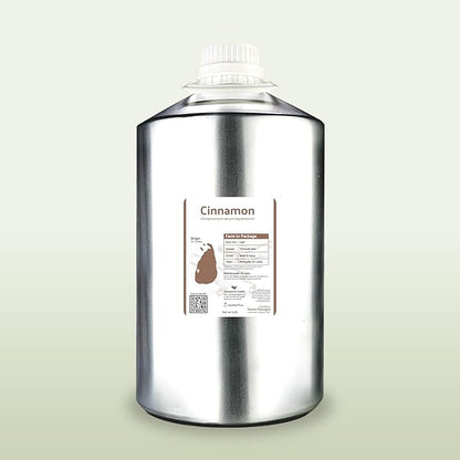 Cinnamon Essential Oil - Direct from Sri Lankan Essential Oils - 100% Pure - Natural Aceite de Canela for Aromatherapy & Wellness - Premium Grade (22lbs)