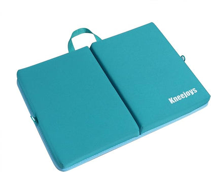 Kneeling Pad for Women & Men - Bath & Garden Kneeler, Knee Cushion for Baby Bathing & Yoga (Turquoise Blue)