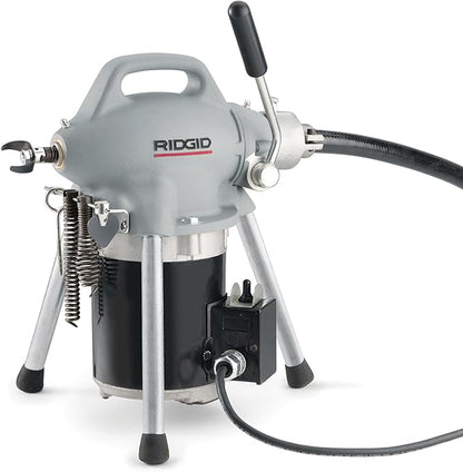 RIDGID 58920 Model K-50 Sectional Drain Cleaning Machine with 1/6 Horsepower Motor