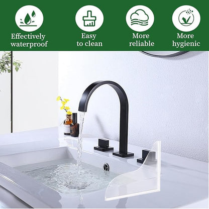 braxan 2 Pcs Splash Guard for Bathtub and Shower, Waterproof Shower Corner Guard to Keep Water in Shower, Easy Installation Bathtub Splash Guard for Bathroom Accessories