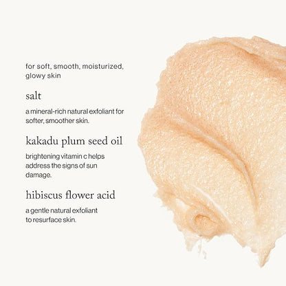goop Beauty Microderm Body Polish | Exfoliating Scrub & Foaming Cleanser for Glowing Skin | Salts & Kakadu Plum Seed Oil for Hydration | Inspired by Microdermabrasion | 6 fl oz