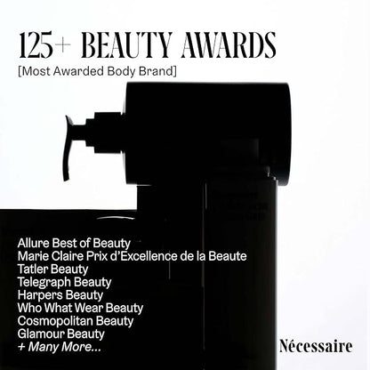 Nécessaire The Body Serum – Fragrance-Free Hydrating Lotion with Hyaluronic Acid + Niacinamide – Fast-Absorbing Body Serum for Sensitive + Eczema-Prone Skin. 1.7fl oz.