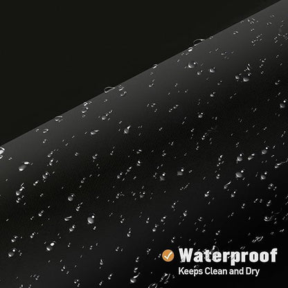 Clawfoot Tub Shower Curtain Liner Black 180x70 Inch Liner All Warp Around Extra Wide Vinyl Bath Curtain for Clawfoot Stand Up Tub Bathroom PEVA Waterproof Liner 36 Metal Hooks