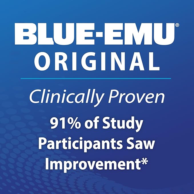 BLUE-EMU Original Super Strength Cream, Soothing Muscle & Joint Support, 2 Oz