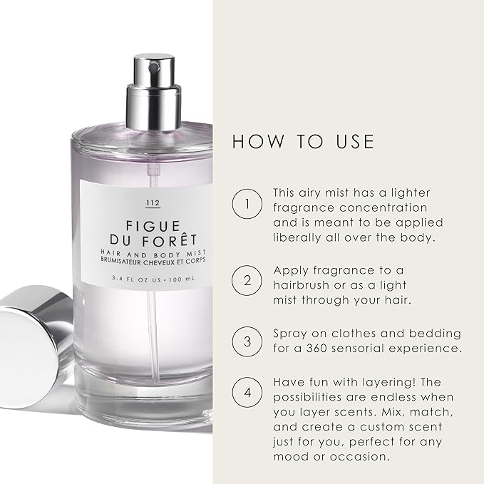 Le Monde Gourmand Papaye Tropique Hair & Body Mist - 3.4oz (100ml) - Floral, Fruity, Sandalwood Fragrance Notes