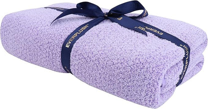 Everplush Diamond Collection Extra Large Bath Sheet Towel – 1 Pieces, Super Soft & Highly Absorbent, Quick-Drying. Perfect for Bathroom, Pool, Swimming Use (Lavender, 35" x 66" 1PK)