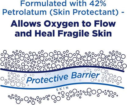 Welmedix Fragile Skin Protective Ointment Hospital Grade Healing Ointment, Barrier Cream & Skin Protectant w/Calendula for Treatment of Eczema, Psoriasis, Dermatitis, Bed Sores, Chafing (5oz Tube)