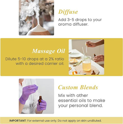 Handcraft Blends Helichrysum Essential Oil – 1 Fl Oz – 100% Pure and Natural – Premium Grade Essential Oil for Diffuser and Aromatherapy, Skin, Massage, Candle and Soap Making Fragrance
