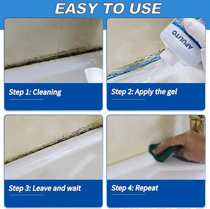 APULITO Household Cleaner Gel Cleaning Gel for Shower Bathroom Tile Sink Kitchen 10 Fl Oz (Pack of 1)