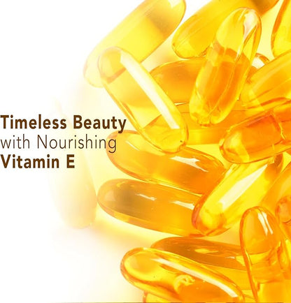 Botanic Hearth Vitamin E Oil (Glass Bottle 2 Fl Oz) | 100% Pure and Natural Oil for Growth of Nails, Hair, Eyebrows & Eyelashes | 35,000 Iu | Hair & Body Oil with Eyebrow & Eyelash Brush