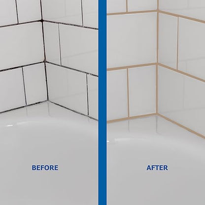 Cesta Tile Grout Repair Kit – Squeeze Tube, Fast Drying, Waterproof Tile Grout Paint to Restore & Renew Tile Joints Line for Bathroom, Kitchen, Shower & Floor Tile (Beige, 8.8 oz)