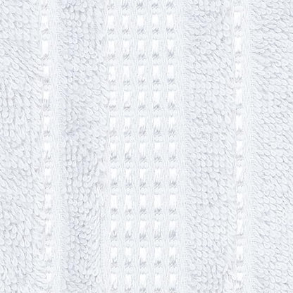 Melissa Linen, 2 Piece Hand Towel Set, 100% Turkish Cotton Face Hand Towels for Bathroom, 20 in x 35 in, Absorbent, Quick Dry, Durable and Soft, Spa and Hotel Quality, Bright White