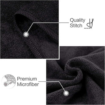 SUNLAND Microfiber Gym Bath Towel Ultra Soft Travel Camping Towel Super Absorbent Swimming Sport Towels for Adults and Children