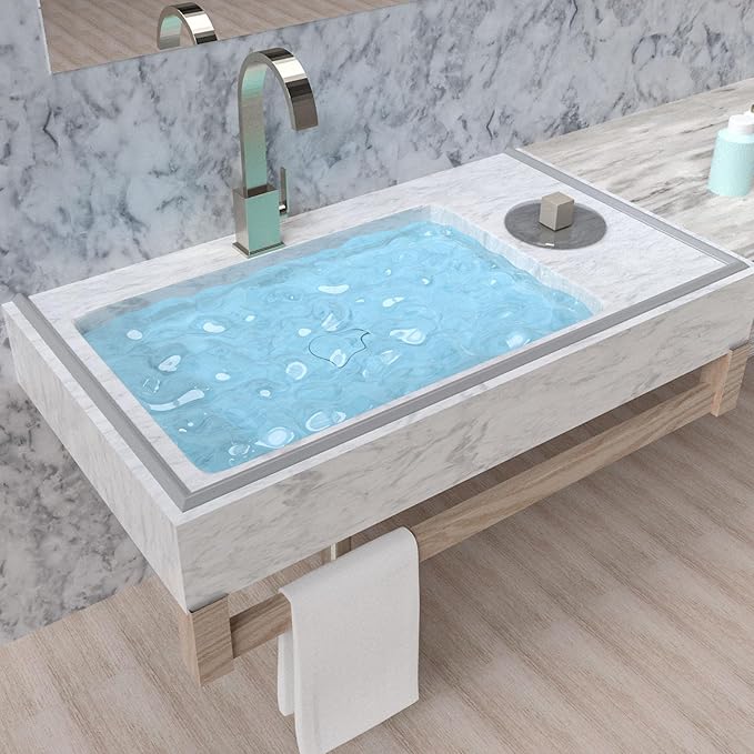Collapsible Shower Threshold Water Dam, Shower Door Water Dam Barrier, Dry and Wet Separation Door Dam Water Stopper Kitchen Shower Threshold Silicon Water Blocker(67Inch)