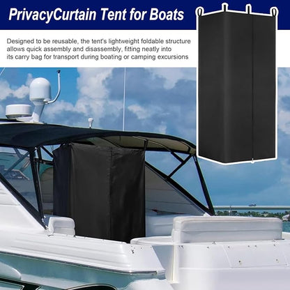Boat Changing Tent - Portable Privacy Shelter, Instant Shower Enclosure, 420D Material, Lightweight Travel Accessory | Versatile Dressing Room for Men Girls Dancers and Outdoor Activities